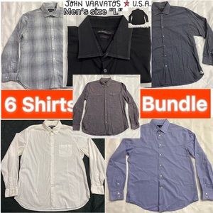 Bundle / JOHN VARVATOS Star USA shirts size Large